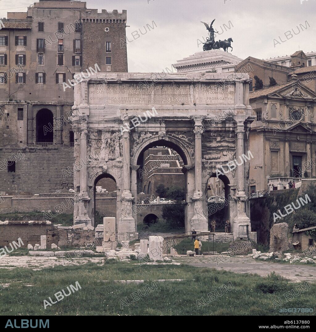 ARCO DE SEPTIMIO SEVERO DC.