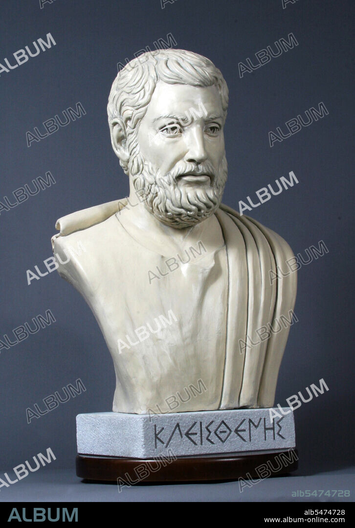 Cleisthenes (also Clisthenes or Kleisthenes) was a noble Athenian of the Alcmaeonid family. He is credited with reforming the constitution of ancient Athens and setting it on a democratic footing in 508/7 BCE. For these accomplishments, historians refer to him as 'The Father of Athenian Democracy'. He was the maternal grandson of the tyrant Cleisthenes of Sicyon, as the younger son of the latter's daughter Agariste and her husband Megacles. Also, he was credited for increasing powers of assembly and he also broke up the power of the nobility of Athens.
