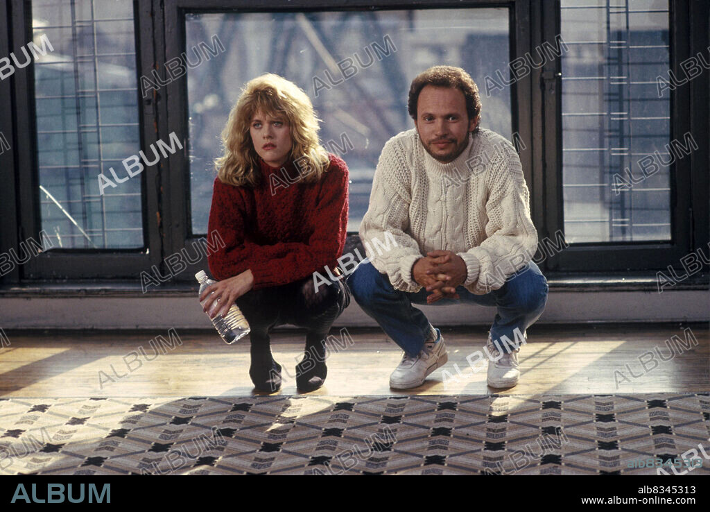 BILLY CRYSTAL et MEG RYAN dans QUAND HARRY RENCONTRE SALLY..., 1989 (WHEN HARRY MET SALLY...), réalisé par ROB REINER. Copyright CASTLE ROCK/NELSON ENTERTAINMENT/COL.