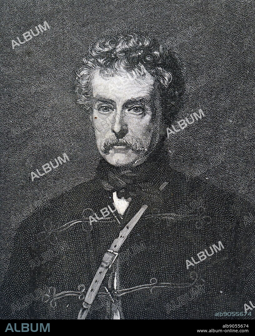 Portrait of Colin Campbell, 1st Baron Clyde (1792-1863) a British Army officer. Dated 19th century.