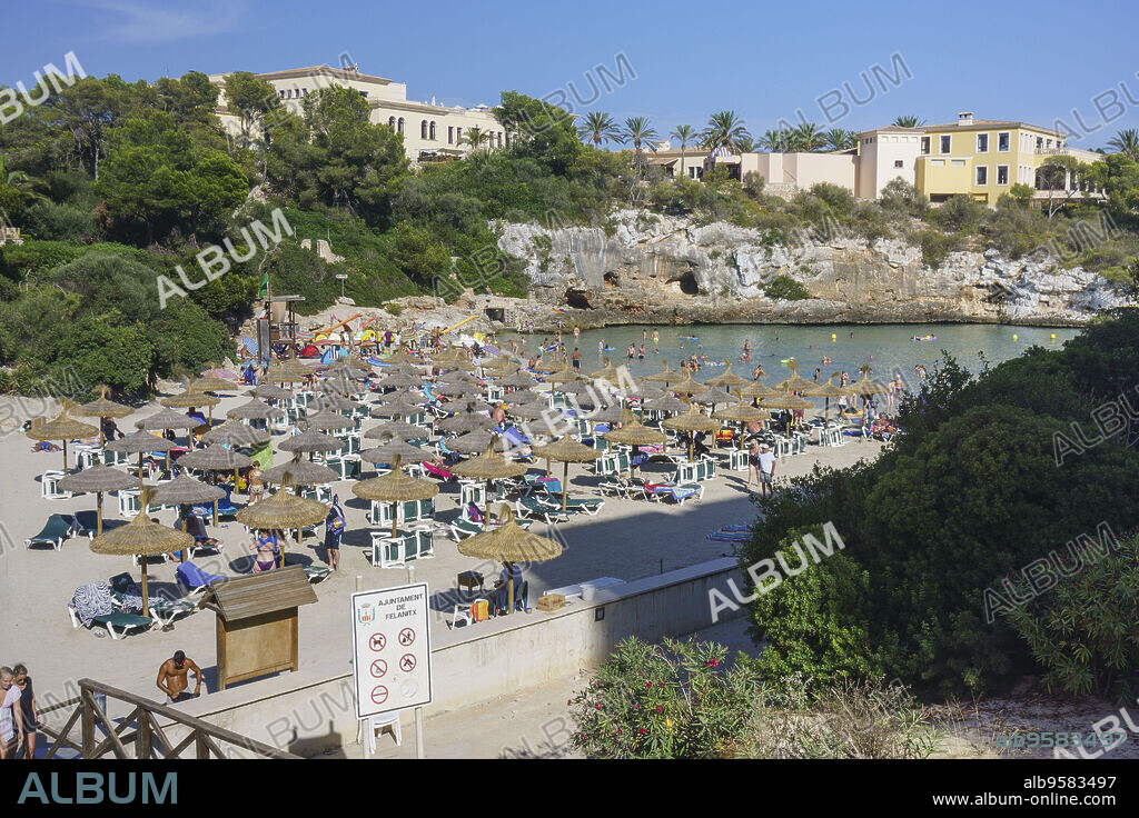 Cala Ferrera, Cala DOr, municipio de Santanyi,islas baleares, Spain.