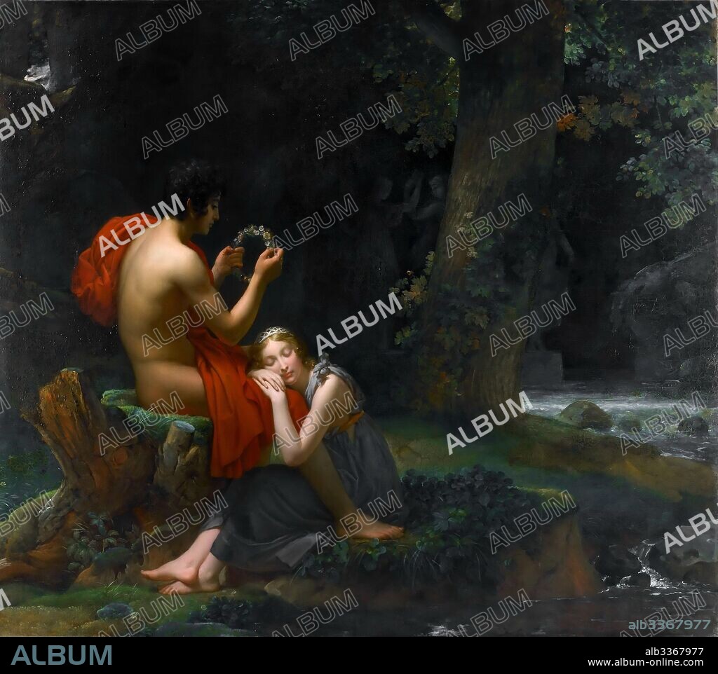 FRANÇOIS PASCAL SIMON. Daphnis and Chloë.