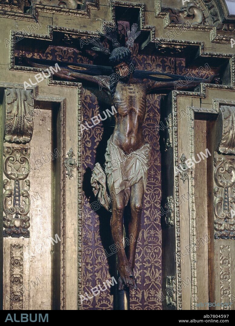 PEDRO MILLAN (SIGLO XV-SIGLO XVI). EL CRISTO DEL BUEN FIN - 1505.