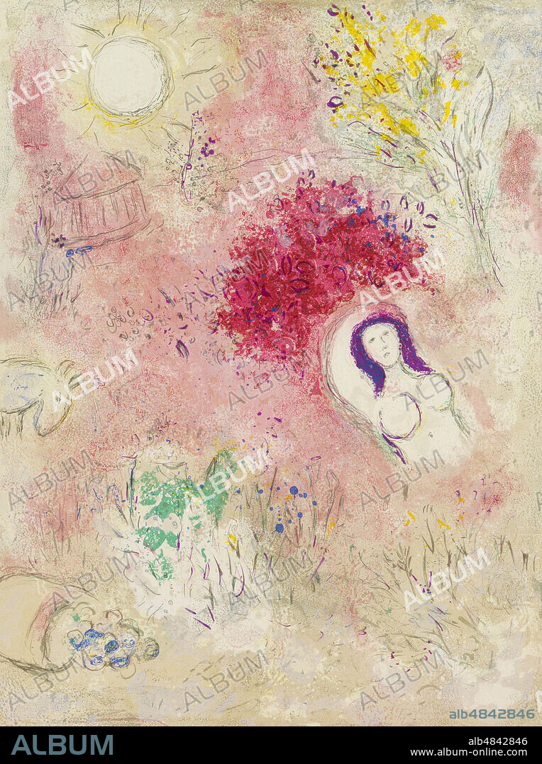 MARC CHAGALL. Daphnis and Chloé.