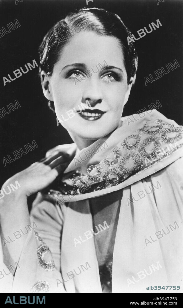 Norma Shearer (1902-1983), Canadian-born American actress, 20th century. Shearer was dubbed the First Lady of the Screen and was nominated for the Best Actress Oscar on six occasions, winning in 1930 for her performance in The Divorcee.