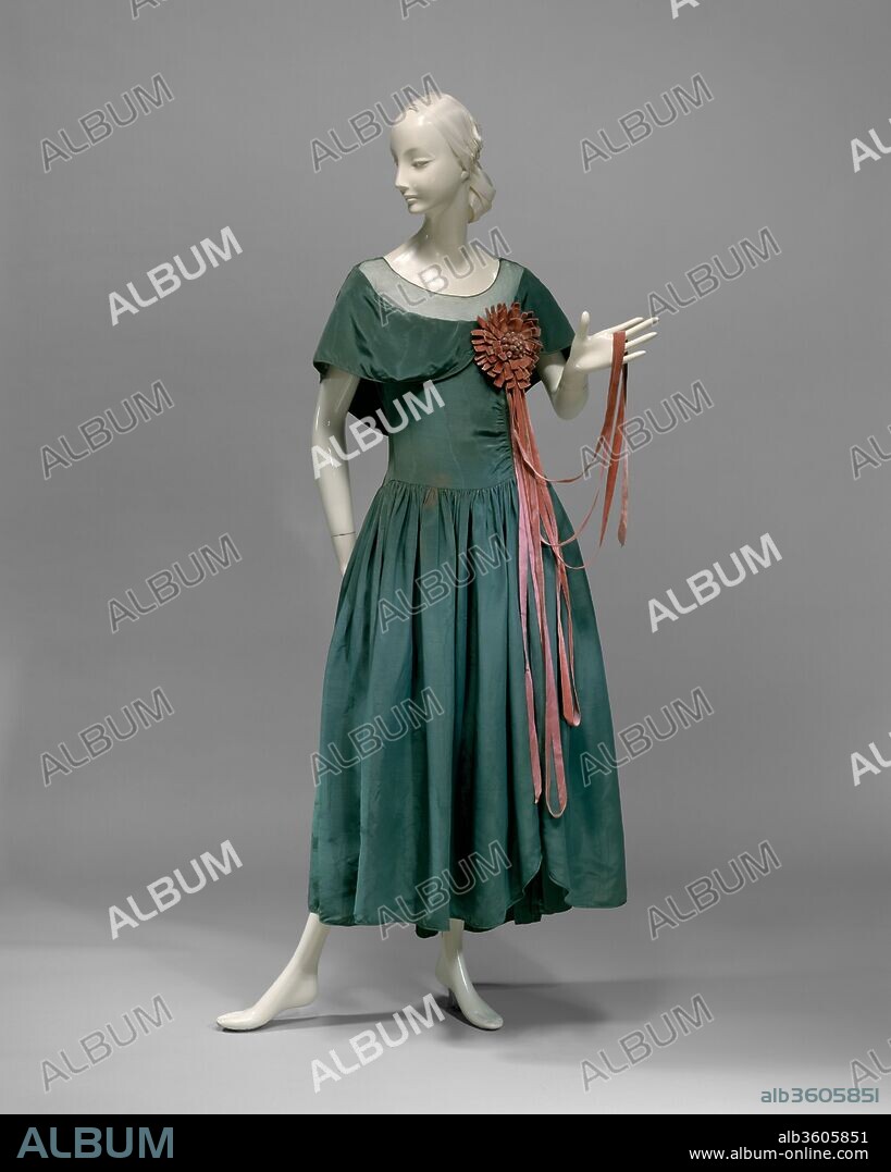 Dress. Culture: French. Design House: House of Lanvin (French, founded 1889). Designer: Jeanne Lanvin (French, 1867-1946). Date: 1927.