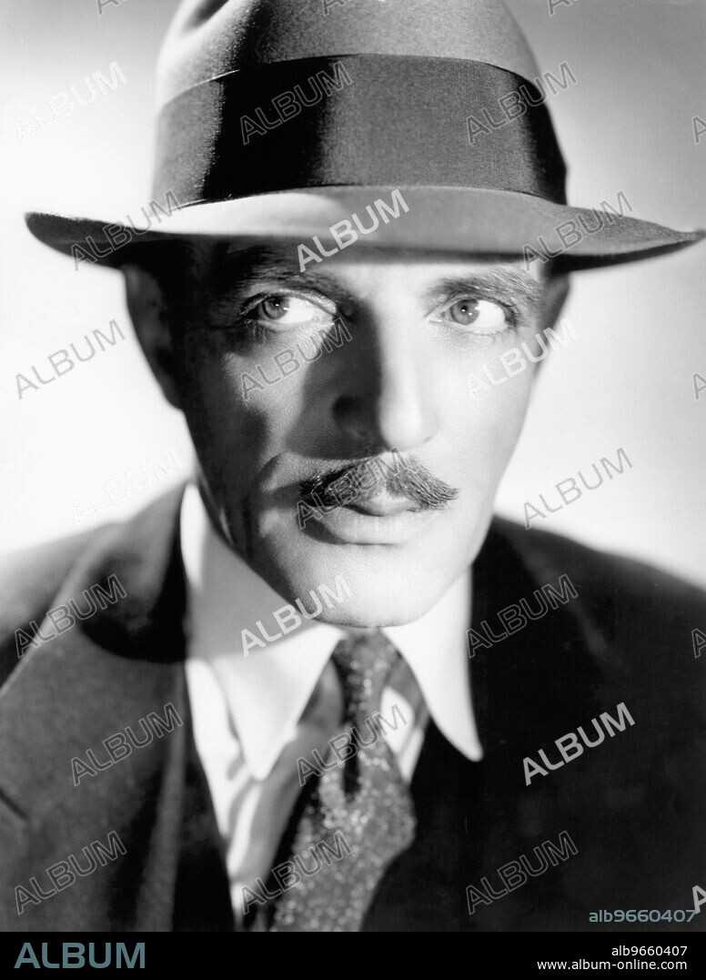 C. Henry Gordon, Head and Shoulders Publicity Portrait for the Film, "Straight is the Way", MGM, 1934.