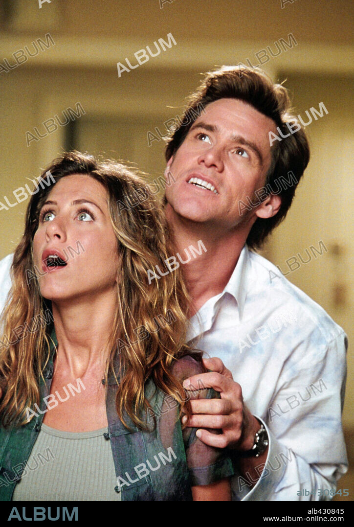 JENNIFER ANISTON y JIM CARREY en COMO DIOS, 2003 (BRUCE ALMIGHTY), dirigida por TOM SHADYAC. Copyright UNIVERSAL PICTURES.