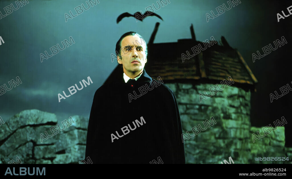 CHRISTOPHER LEE in DRACULA - NÄCHTE DES ENTSETZENS, 1970 (SCARS OF DRACULA), unter der Regie von ROY WARD BAKER. Copyright HAMMER FILM PRODUCTIONS.
