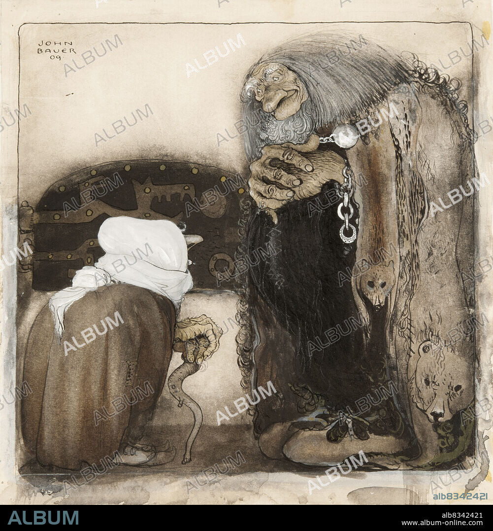 JOHN BAUER. Two Trolls.