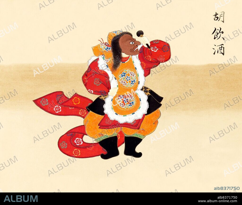 <i>Bugaku</i>, a court dance accompanied by <i>Gagaku</i> music, is a Japanese traditional dance blending Buddhist and Shinto elements that has been performed to select elites mostly in Japanese imperial courts for over twelve hundred years.<br/><br/>. In this way it has been an upper class secret, although after World War II the dance was opened to the public and has even toured around the world in 1959. The dance is marked by its slow, precise and regal movements.<br/><br/>. The dancers wear intricate traditional Buddhist costumes, which usually include equally beautiful masks. The music and dance pattern is often repeated several times. It is performed on a square platform, usually 6m by 6m.