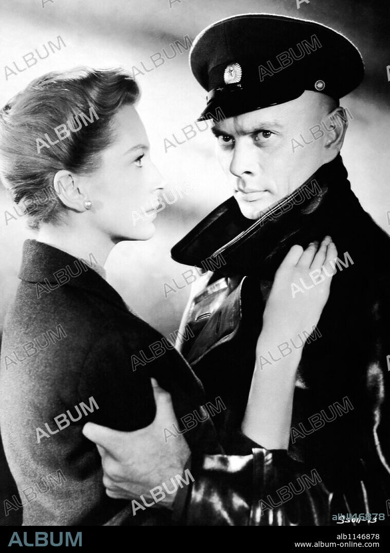 DEBORAH KERR and YUL BRYNNER in THE JOURNEY, 1959, directed by ANATOLE LITVAK. Copyright M.G.M.