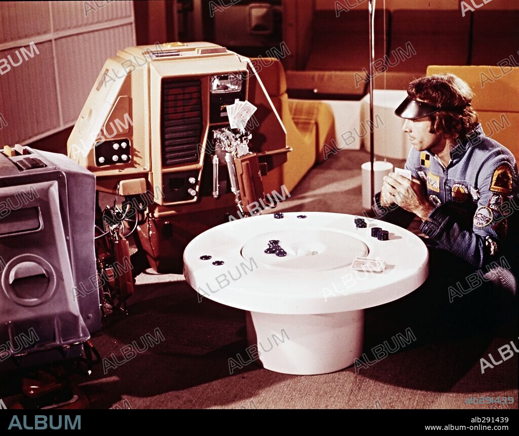 BRUCE DERN en NAVES MISTERIOSAS, 1972 (SILENT RUNNING), dirigida por DOUGLAS TRUMBULL. Copyright UNIVERSAL PICTURES.