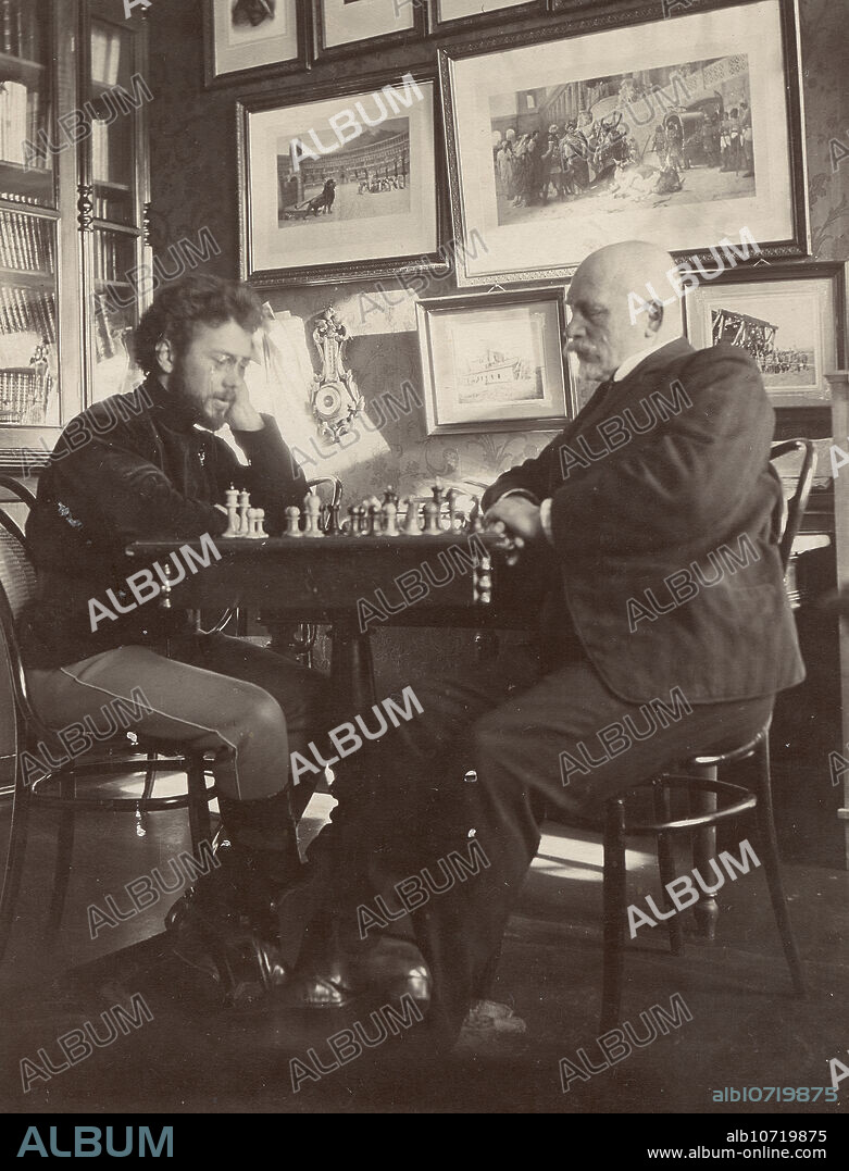 Chess game, 1909. This collection includes more than four hundred photographs of daily life in Yenisei Province in the late tsarist period. Photographs include peasants, Cossacks, and high-ranking officials. Krasnoiarsk Krai Museum of Regional History and Folklife.
