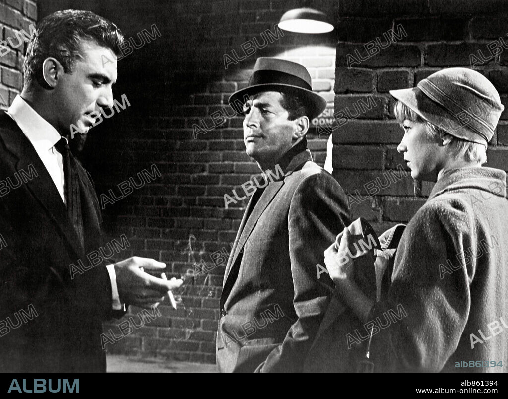 ANTHONY FRANCIOSA, DEAN MARTIN et SHIRLEY MACLAINE dans CAREER, 1959, réalisé par JOSEPH ANTHONY. Copyright PARAMOUNT PICTURES.