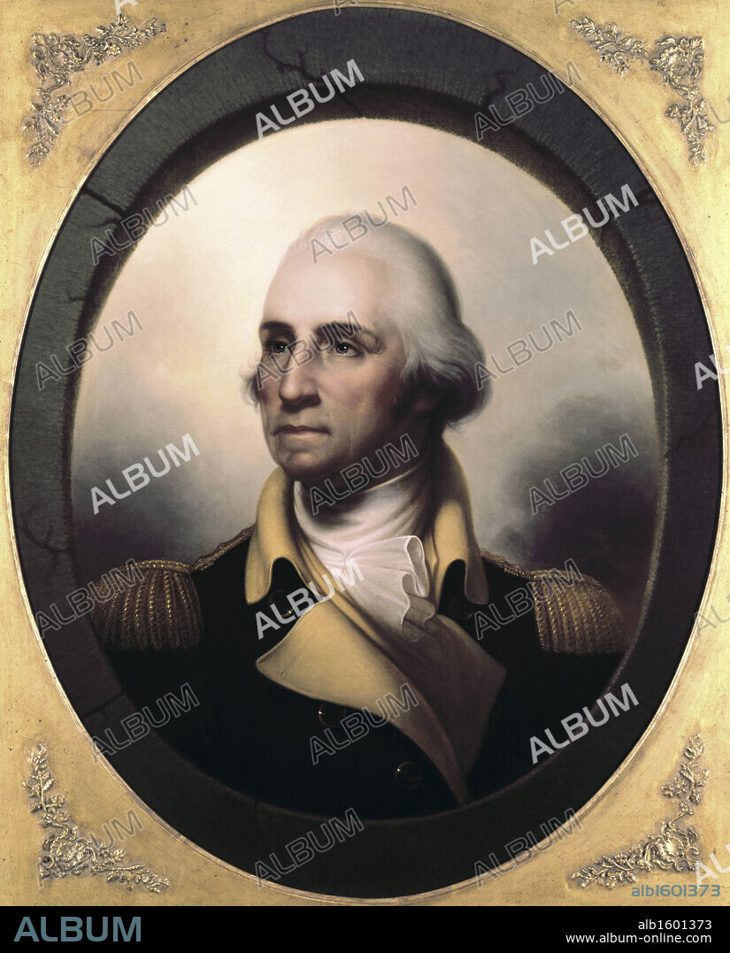 George Washington  Rembrandt Peale (1778-1860 American)  White House, Washington, D.C., USA.
