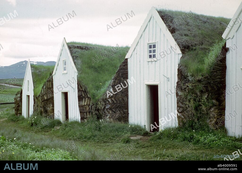 Alleged home of Thorfinn Karlsefni, an explorer who visited Vinland mentioned in the saga of Eric the Red.