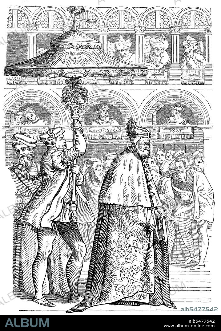 The Doge of Venice (derived from Latin dux, 'leader'), often mistranslated Duke (the Italian word for duke is 'Duca') was the chief magistrate and leader of the Most Serene Republic of Venice for over a thousand years. Doges of Venice were elected for life by the city-state's aristocracy. Commonly the person selected as Doge was the shrewdest elder in the city. Contrary to popular belief the doge was not a duke in the modern sense, nor was a doge the equivalent of a hereditary duke. The doge was the senior-most elected official of Venice and Genoa; both cities were republics and elected doges. A doge was referred to variously by the titles 'My Lord the Doge' (Monsignor el Doxe), 'Most Serene Prince' (Serenissimo Principe), and 'His Serenity' (Sua Serenità).