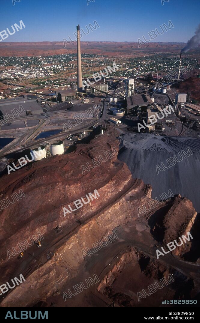 Mount Isa Mines in northwest Queensland is Australia's largest underground mine and among the world's top producers of silver, lead, copper and zinc.