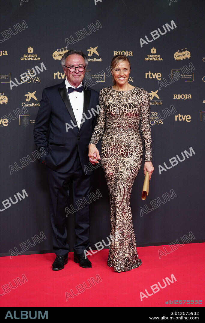 8/02/2025-Granada-Spain oscar martinez attends 39th Goya Awards - Red Carpet at Palacio de Congresos on February 8, 2025 in Granada, Spain.