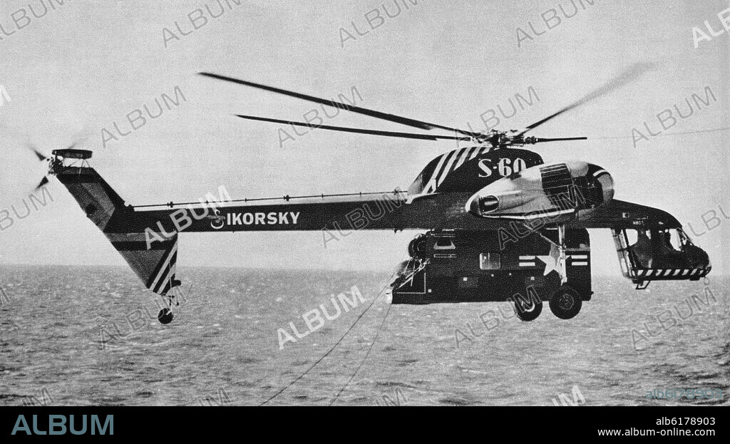 IGOR SIKORSKI. HELICOPTERO INVENTO DE SIKORSKI IGOR EN 1939.