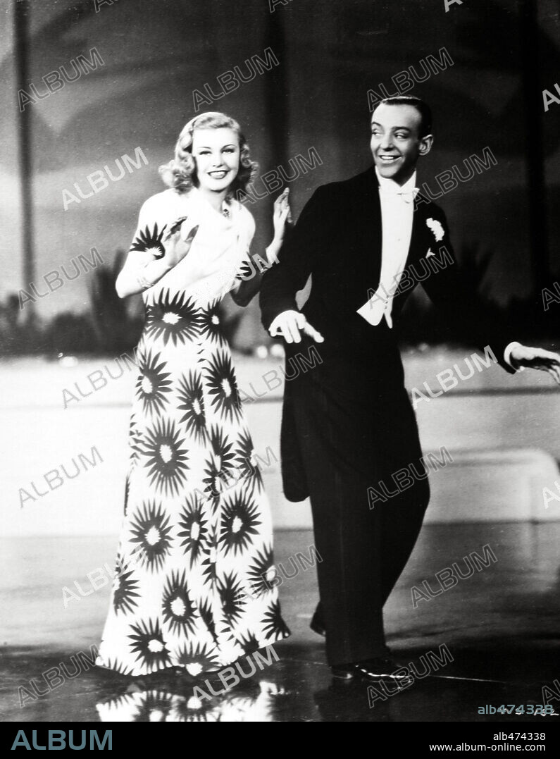 FRED ASTAIRE and GINGER ROGERS in SHALL WE DANCE, 1937, directed by MARK SANDRICH. Copyright RKO.