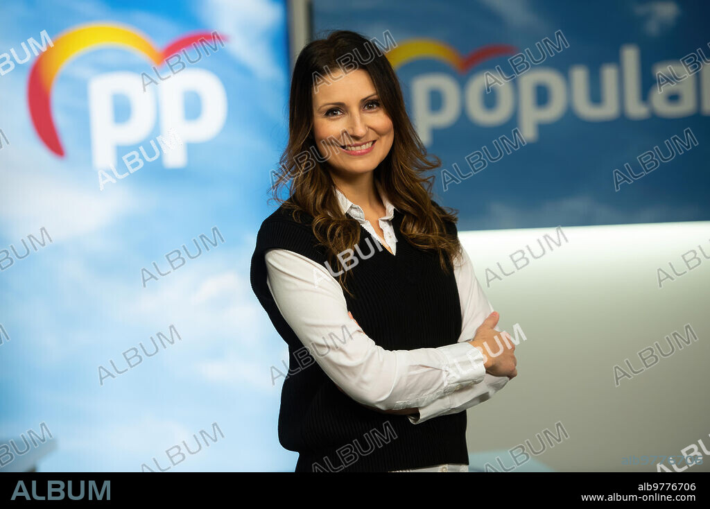 Barcelona, 01/04/2021. Interview with Lorena Roldán, from the Pp. Photo: Inés Baucells. Archdc.