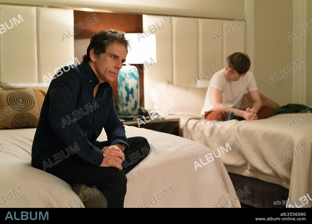AUSTIN ABRAMS y BEN STILLER en QUE FUE DE BRAD, 2017 (BRAD'S STATUS), dirigida por MIKE WHITE. Copyright PLAN B ENTERTAINMENT.