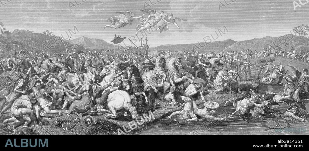 The Gothic War is the name given to a Gothic uprising in the Eastern Roman Empire in the Balkans between about 376 and 382. The war and in particular the Battle of Adrianople, is commonly seen as a watershed in the history of the Roman Empire, the first of a series of events over the next century that would see the collapse of the Western Roman Empire, although its ultimate importance to the Empire's eventual fall is still debated. The Battle of Constantinople was a Gothic attack on Constantinople in 378 following the Gothic victory at the Battle of Adrianople. The emperor Valens's widow prepared the defense, and also reinforced the city with Arab warriors, who performed excellently in combat. It is said that the Goths were impressed when one of the Arab warriors stormed out of the city naked, slaughtered enemies and drank blood from the neck of a decapitated Goth. Other sources maintain that the Goths actually abandoned the attack because they were greatly outnumbered.