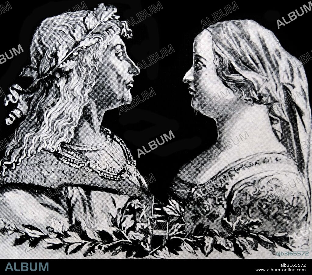 King Matthias and Beatrice of Aragon. The son of John Hunyadi, Matthias died in 1690 leaving no heir and failing to create a great Danube kingdom.