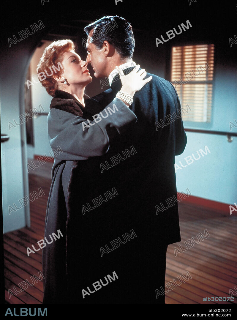 CARY GRANT and DEBORAH KERR in AN AFFAIR TO REMEMBER, 1957, directed by LEO MCCAREY. Copyright 20TH CENTURY FOX.
