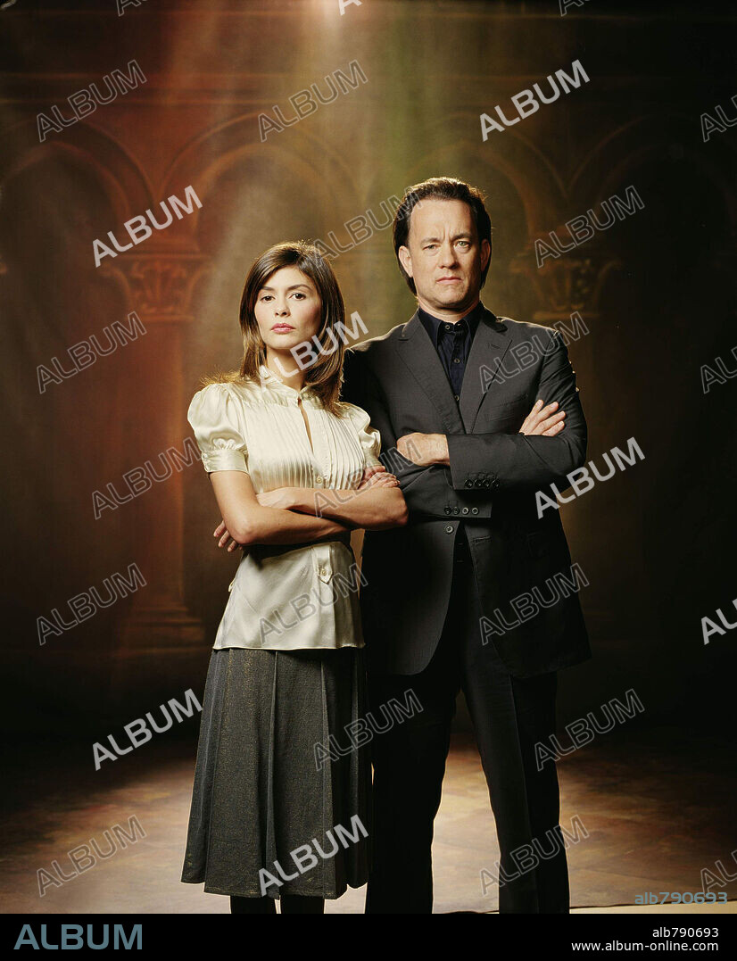AUDREY TAUTOU und TOM HANKS in THE DA VINCI CODE - SAKRILEG, 2006 (THE DA VINCI CODE), unter der Regie von RON HOWARD. Copyright COLUMBIA PICTURES.