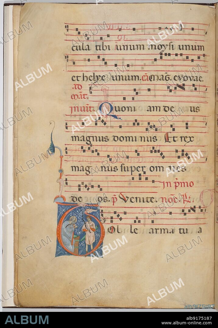MASTER OF IMOLA. Isaac Sending Esau Out to Hunt, c. 1275.