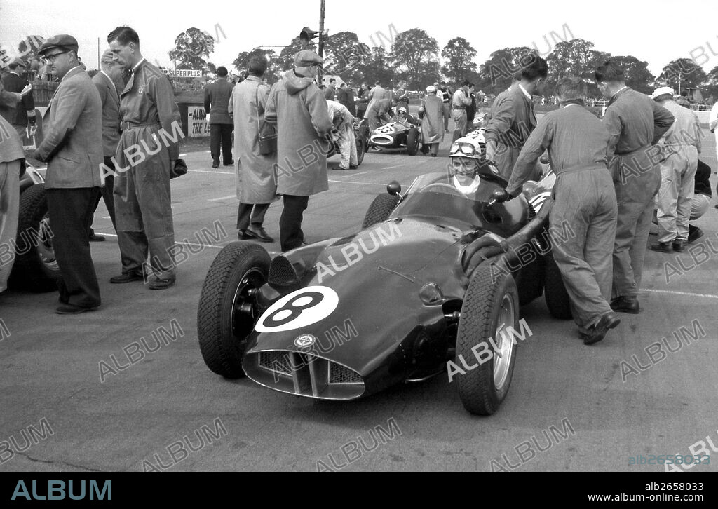 IX BRDC International Trophy at Silverstone, 1957.