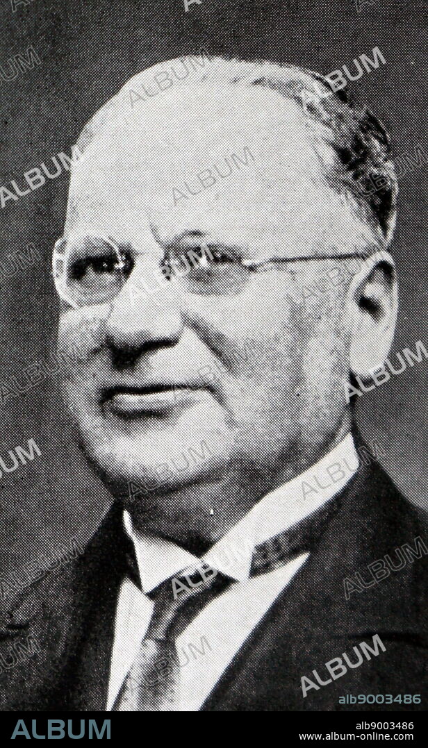 Maxim Maximovich Litvinov (1876 - 1951) Russian revolutionary and prominent Soviet statesman and diplomat. A strong advocate of diplomatic agreements leading towards disarmament, Litvinov was influential in making the Soviet Union a party to the Kellogg-Briand Pact of 1928 and was chiefly responsible in 1929 for adoption of the so-called Litvinov Protocol, a multilateral agreement bringing Kellogg-Briand into force between the Soviet Union and a number of neighboring states. In 1930, Litvinov was named as People's Commissar of Foreign Affairs, the highest diplomatic position in the Soviet state.