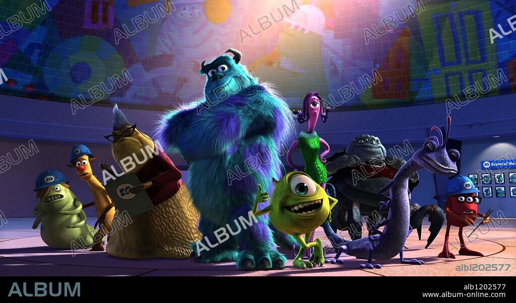 MONSTRUOS, S. A., 2001 (MONSTERS, INC.), dirigida por DAVID SILVERMAN, LEE UNKRICH y PETE DOCTER. Copyright WALT DISNEY PICTURES.