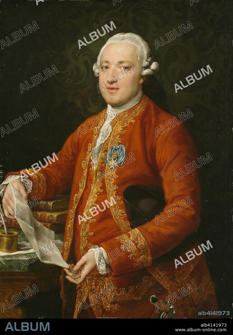 POMPEO GIRALAMO BATONI. Don José Moñino y Redondo, Conde de Floridablanca. Pompeo Girolamo Batoni; Italian, 1708-1787. Date: 1771-1781. Dimensions: 39 1/4 × 29 5/8 in. (99.7 × 75 cm). Oil on canvas. Origin: Italy.