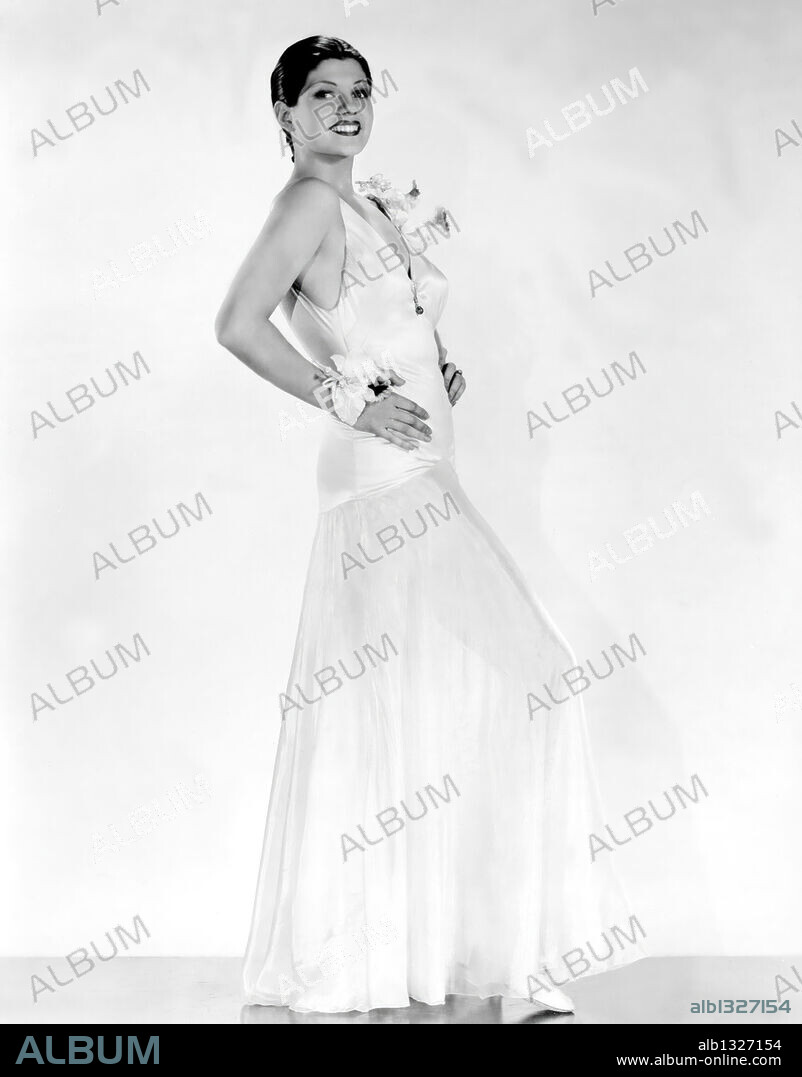 RITA HAYWORTH in DANTE'S INFERNO, 1935, directed by HARRY LACHMAN. Copyright FOX FILMS.