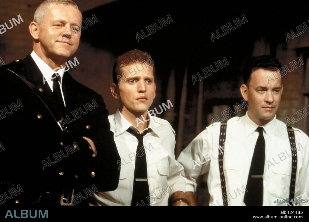 DAVID MORSE und TOM HANKS in THE GREEN MILE, 1999, unter der Regie von FRANK DARABONT. Copyright CASTLE ROCK ENTERTAINMENT / NELSON, RALPH.