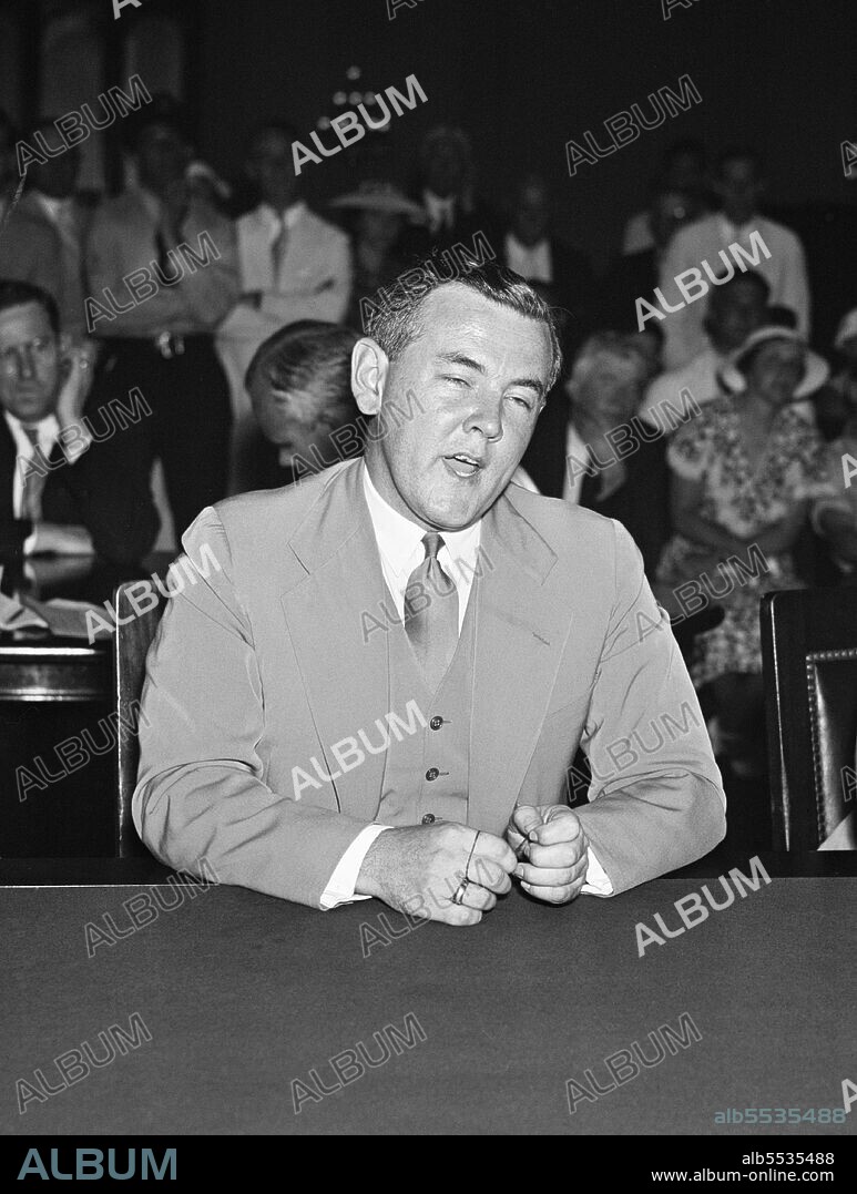 Thomas Gardiner Corcoran (1900–1981) was one of several advisors in President Franklin D. Roosevelt's brain trust during the New Deal, and later, a close friend and advisor to President Lyndon B. Johnson. Corcoran was born in Pawtucket, Rhode Island, and educated at Brown University and Harvard Law School. He clerked for Justice Oliver Wendell Holmes, Jr. at the United States Supreme Court in 1926-27. In 1932, after practicing corporate law in New York, Corcoran joined the Reconstruction Finance Corporation. When Roosevelt began to take notice of his efforts, Corcoran was given a wider range of responsibilities than his official position as assistant general counsel allowed. He organized administrative agencies for various New Deal programs and assisted in drafting such legislation as the Fair Labor Standards Act of 1938. A protégé of Felix Frankfurter, Corcoran was considered the leader of the 'New Dealers', a group of young lawyers that became prominent within the Roosevelt administration in the wake of the renewed economic recession of 1937.