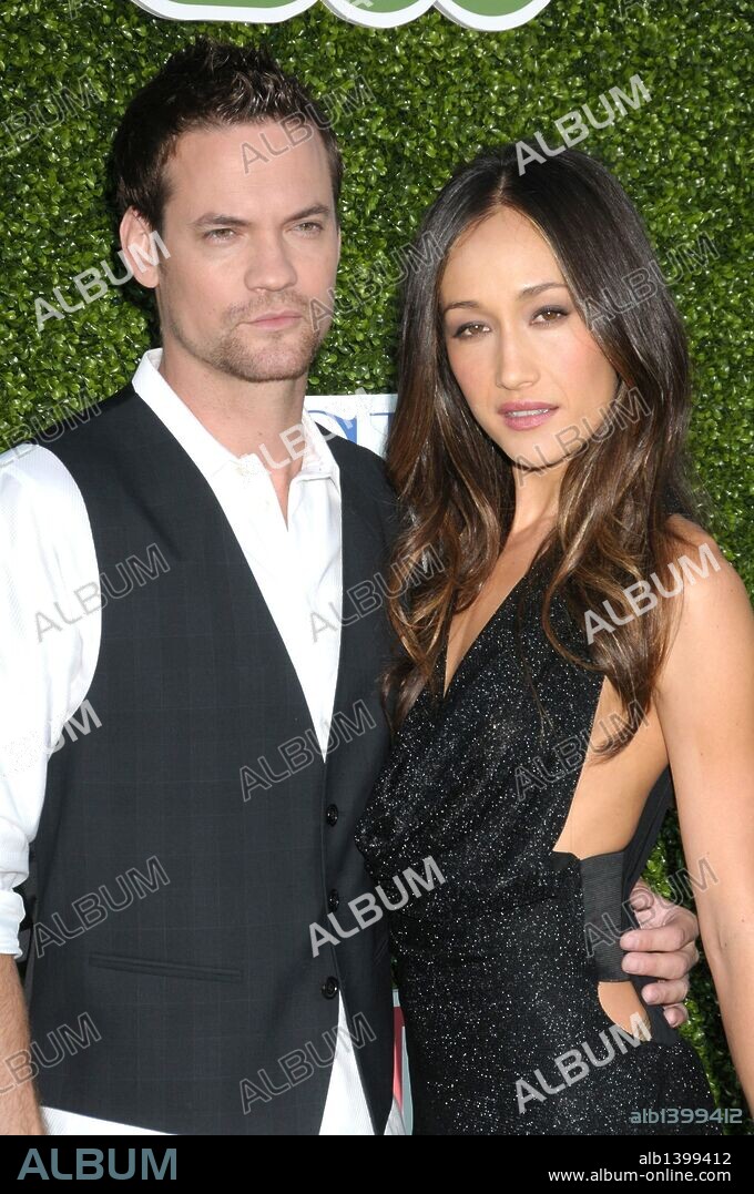 July 28, 2010 - Los Angeles, California, USA - Jul 28, 2010 - Los Angeles, California, USA - Actor SHANE WEST, Actress MAGGIE Q at the CBS-Showtime-CW Summer TCA's held at the Beverly Hilton, Los Angeles. 28/07/2010