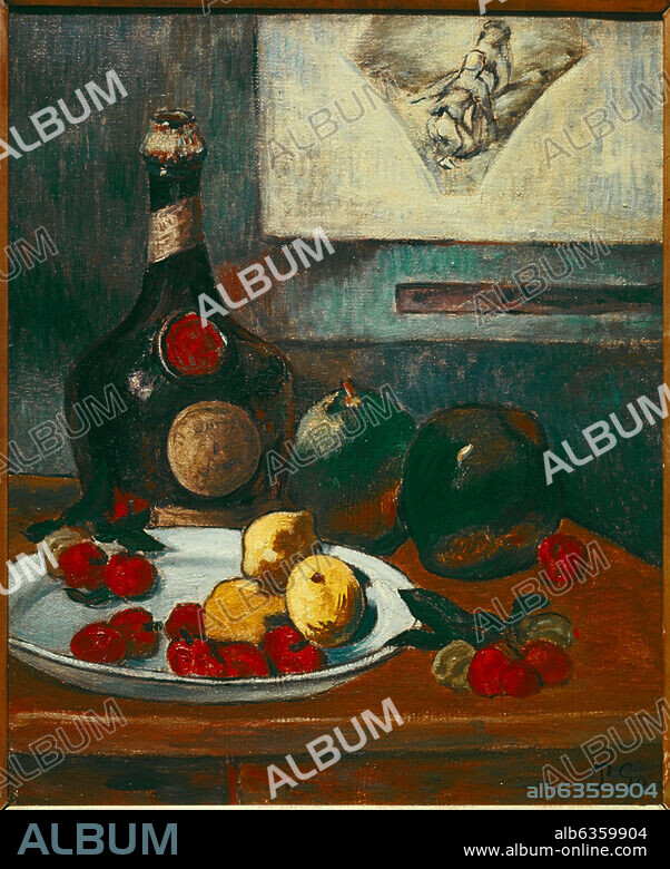 PAUL GAUGUIN. Gauguin, Paul. 1848-1903. "Still Life", 1889. Painting. Moscow, Pushkin Museum (?).
