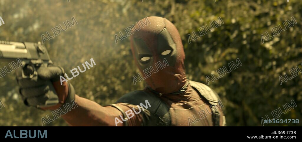 RYAN REYNOLDS dans DEADPOOL 2, 2018, réalisé par DAVID LEITCH. Copyright Marvel Entertainment/Twentieth Century Fox.