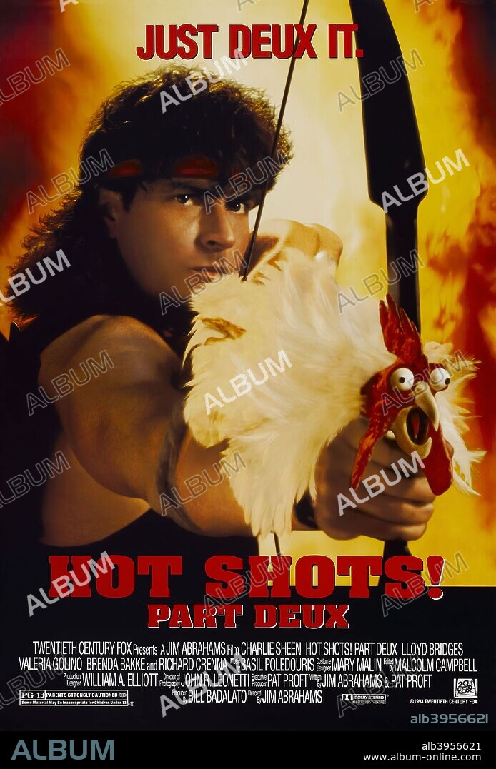 CHARLIE SHEEN en HOT SHOTS 2, 1993 (HOT SHOTS! PART DEUX), dirigida por JIM ABRAHAMS. Copyright 20TH CENTURY FOX.