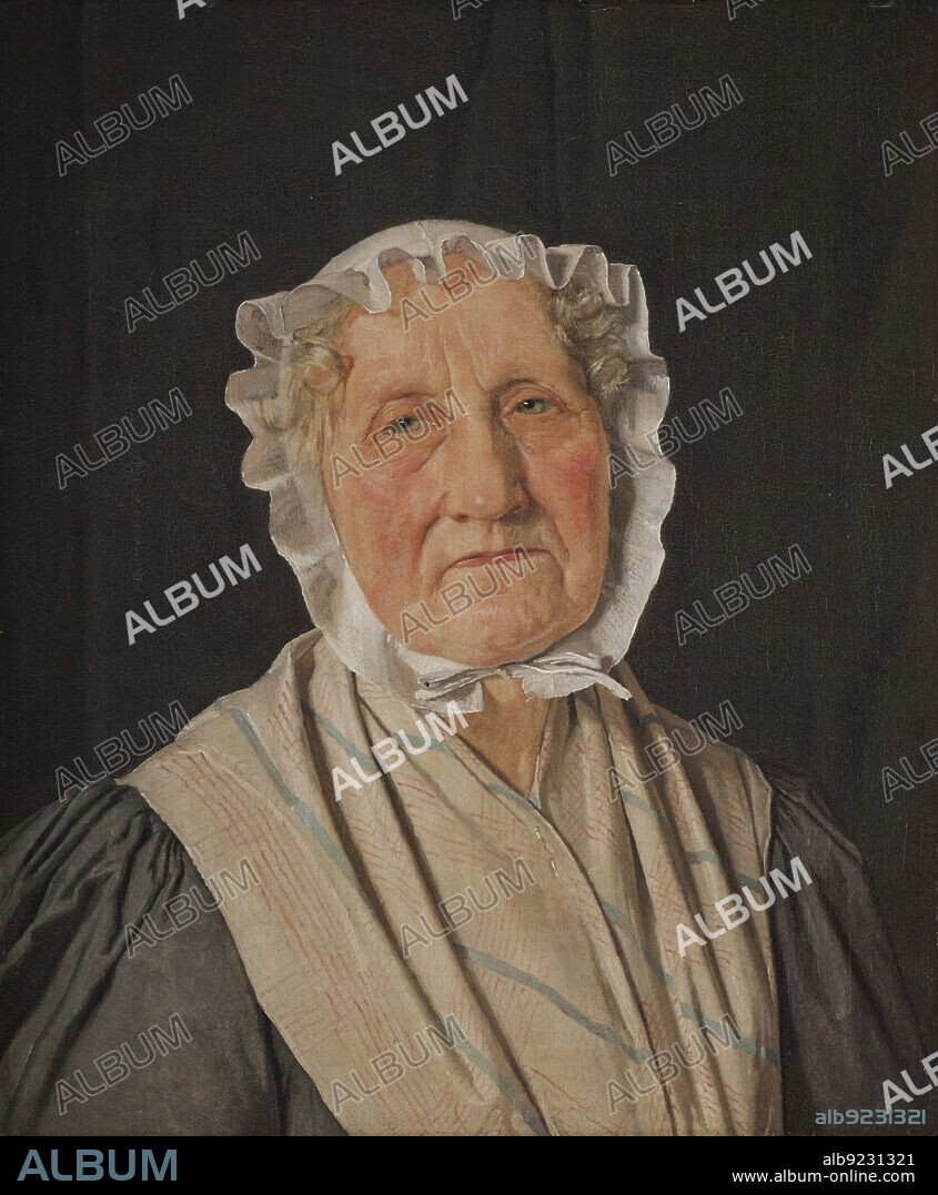 CHRISTEN KØBKE. Portrait of Inger Margrethe Hoyen, née Schroder, the Mother of the Art Historian N.L. Hoyen, 1832.
