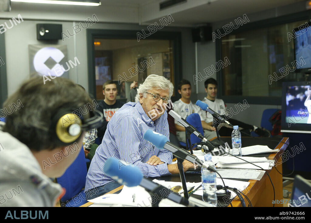 Madrid, 01/15/2015. Paco González director of the Cope radio program ?Tiempo de Juego?. Photo: Ángel de Antonio. ARCHDC.