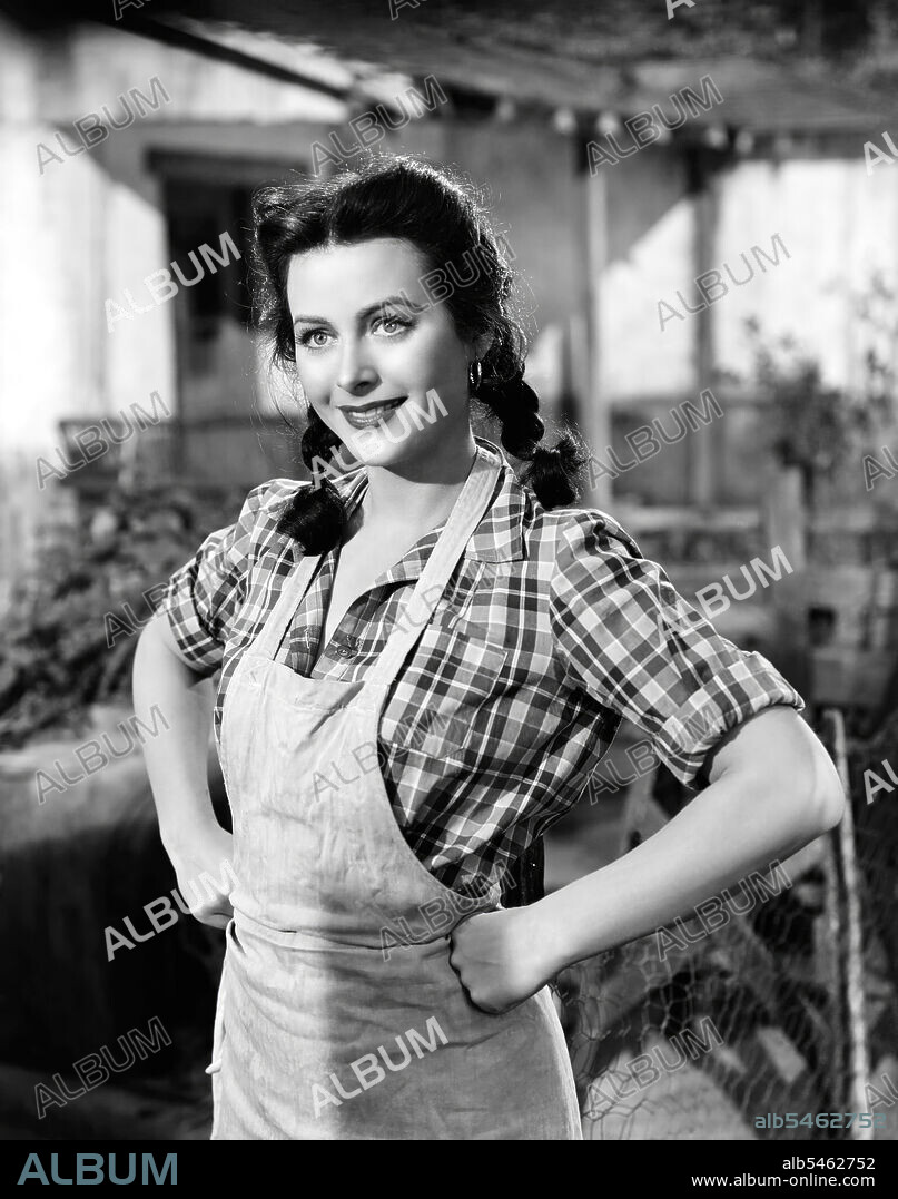 HEDY LAMARR en LA VIDA ES ASÍ, 1942 (TORTILLA FLAT), dirigida por VICTOR FLEMING. Copyright M.G.M.