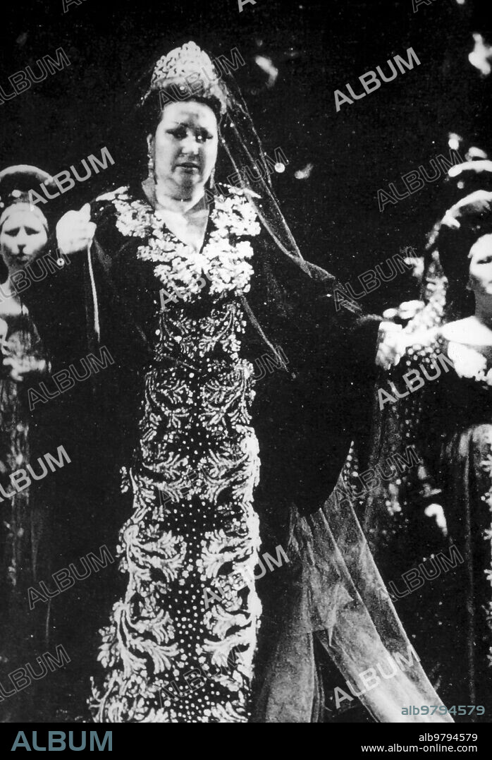 Montserrat caballe in semiramide, rossini.