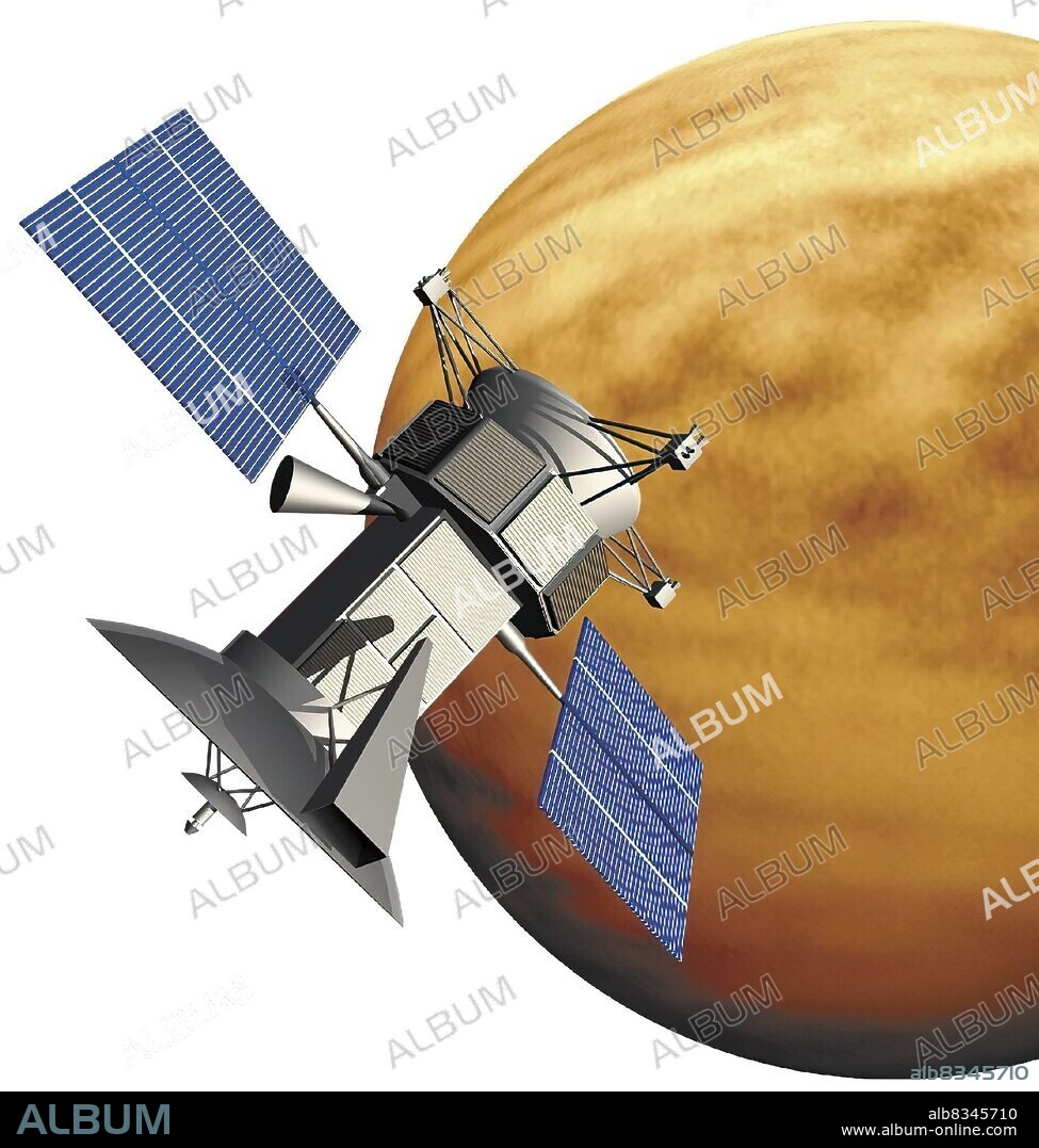 While in orbit around Venus from 1990 to 1994, Magellan mapped 98% of its surface.
