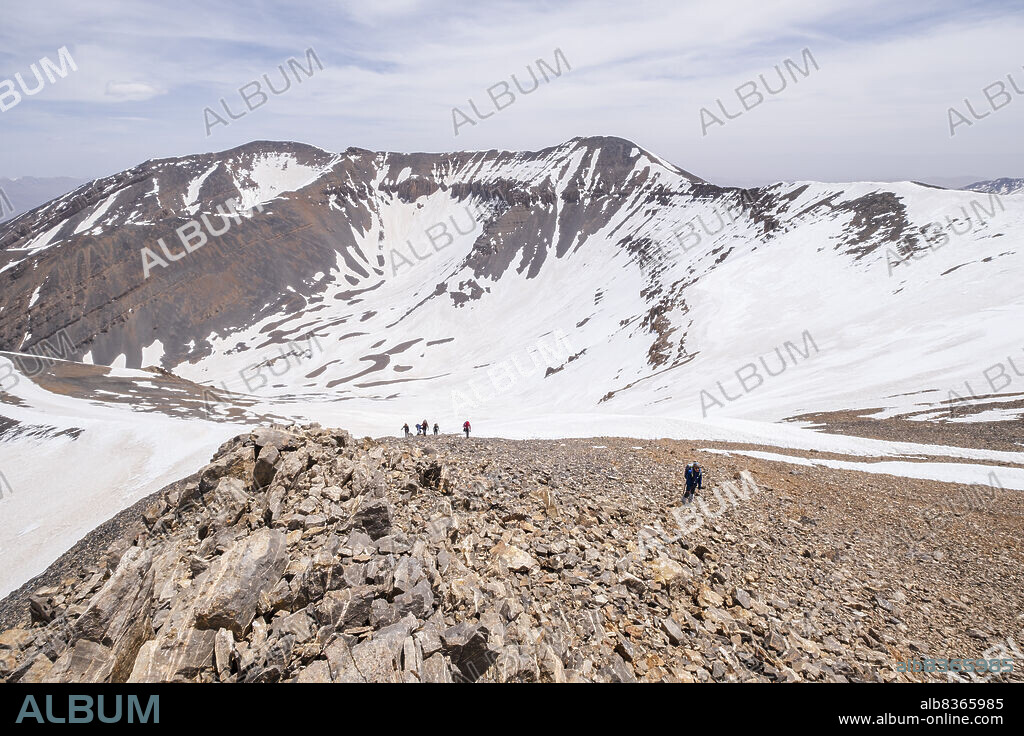 Ighil M'Goun, 4,071 meters, Atlas mountain range, morocco, africa.